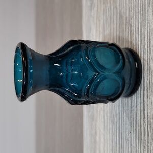 Blue Glass Vase